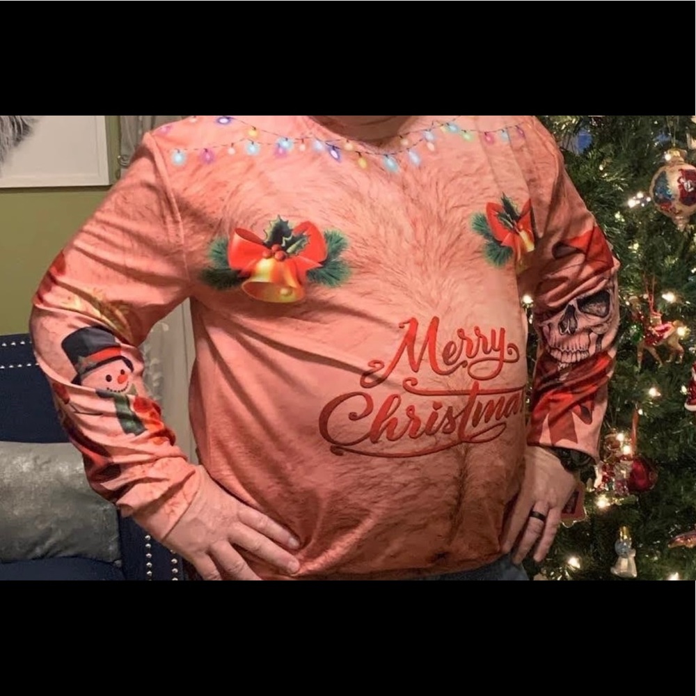 Men’s 2XL ugly Christmas sweater